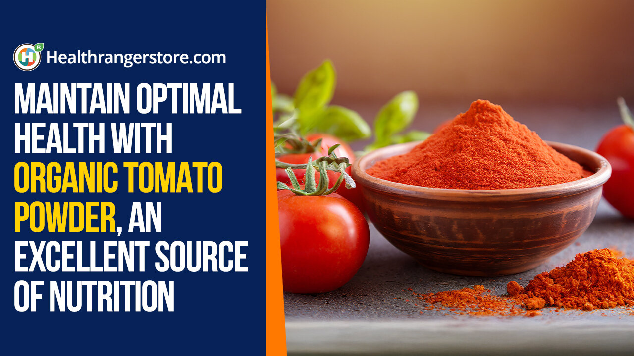 Maintain optimal health with Organic Tomato Powder, an excellent source of nutrition