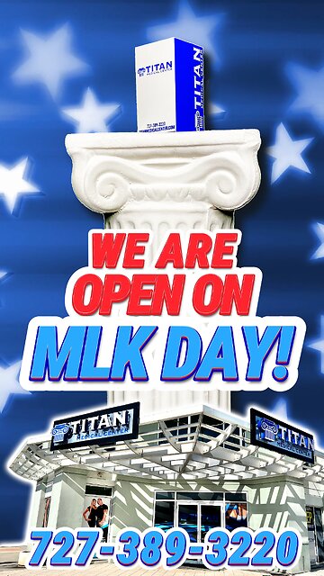 #TitanMedical is open on #MLK Day!