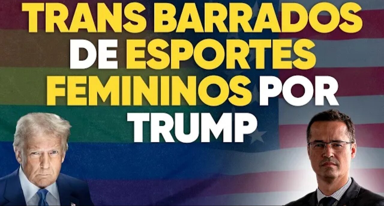 Trump bans biological males from competing in women's sports!