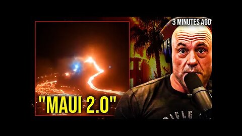 JRE: "Something Suspicious About The California Wildfires..." (warning)