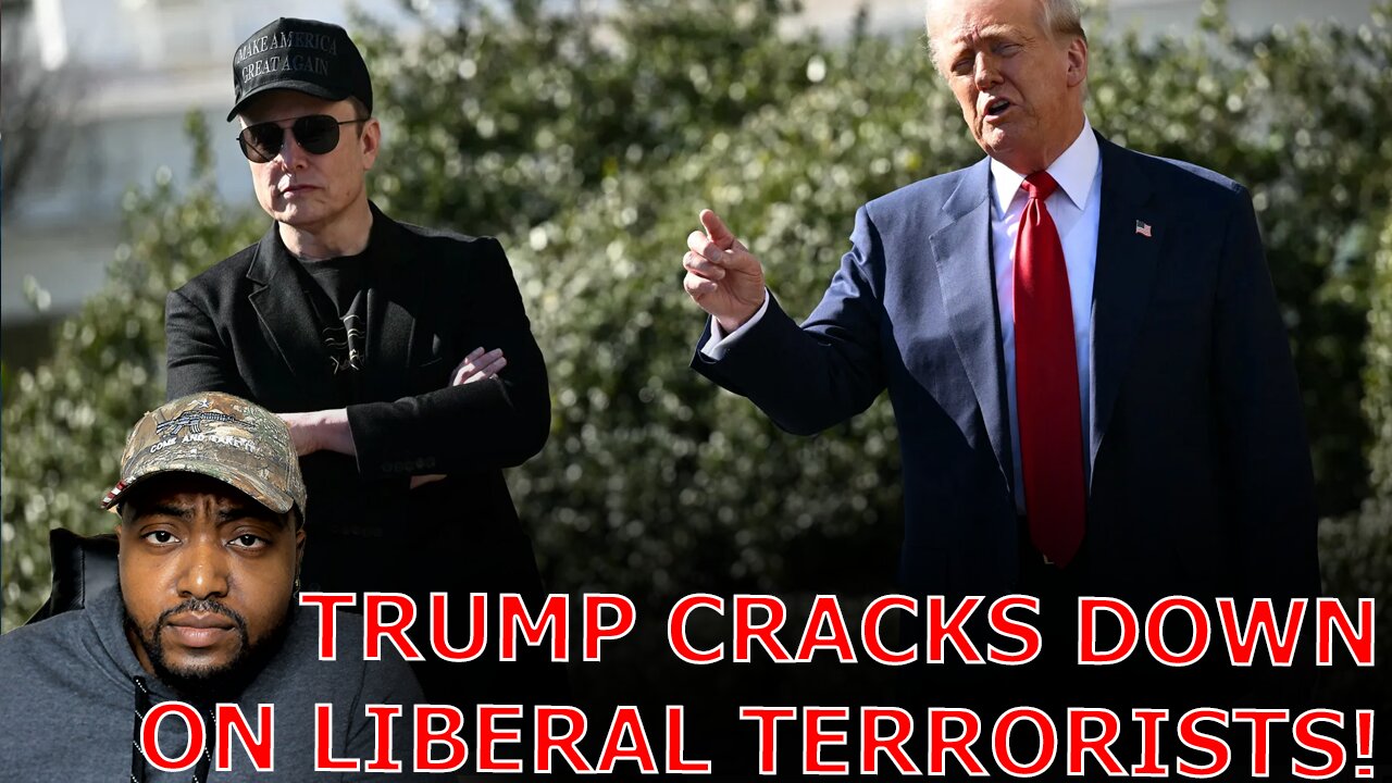 Democrats FUME Over Trump CRACKING DOWN On Liberal Anti Elon Musk Domestic Terrorists!