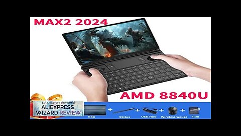 New arrival! GPD WIN Max 2 10.1 Inch Handheld Gaming PC Laptop Review