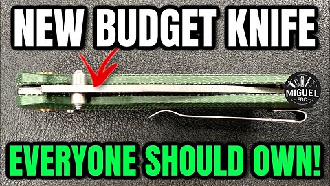 Prepare To Be Blown Away By This Incredible NEW Budget EDC Knife! - CJRB Maximal