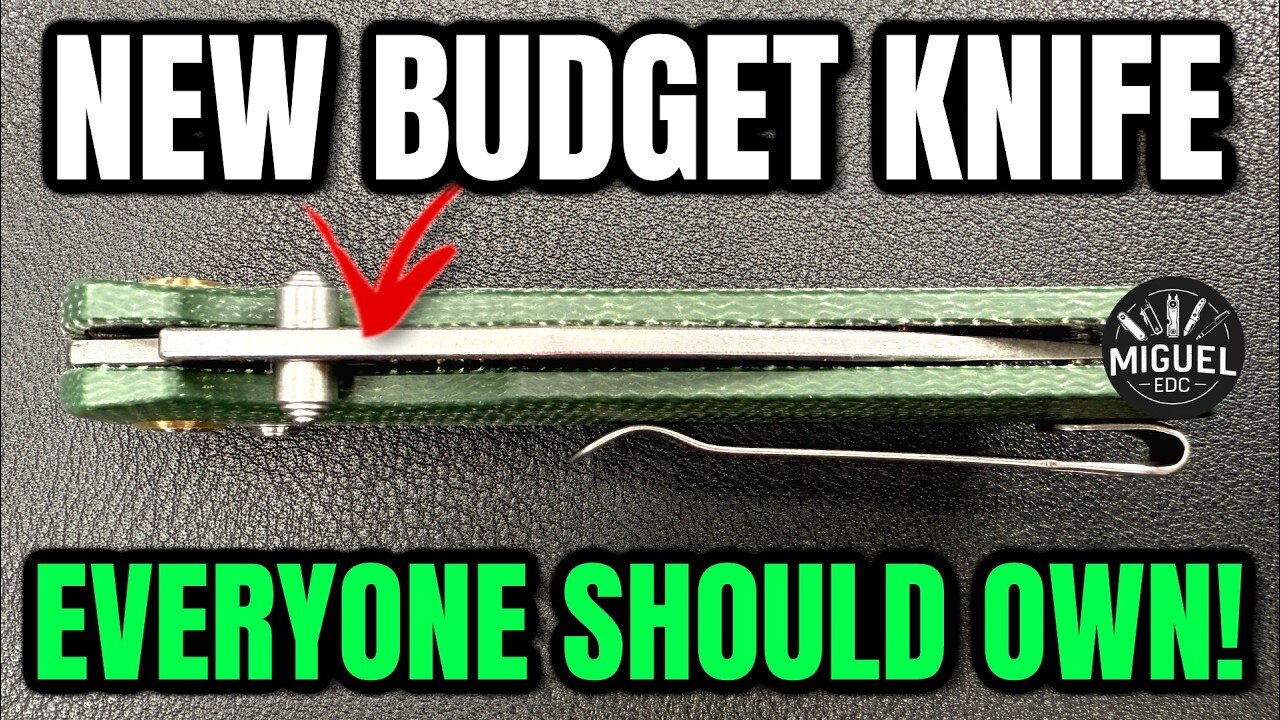 Prepare To Be Blown Away By This Incredible NEW Budget EDC Knife! - CJRB Maximal
