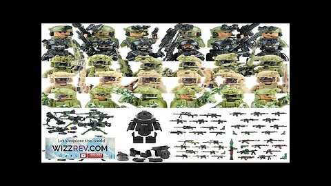 City SWAT Ghost Commando Figures Special Forces Building Blocks Modern Army Soldier Review