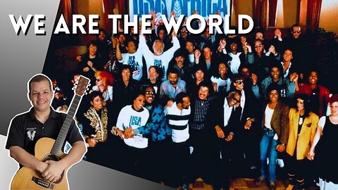 Como tocar WE ARE THE WORLD (USA Africa) - Aula Completa + PDF