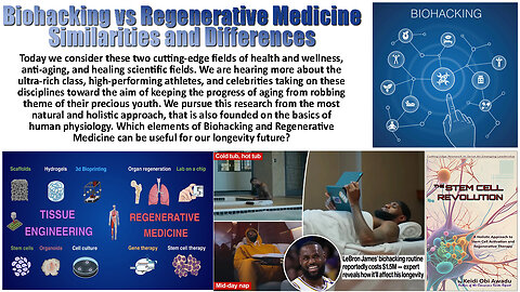 Biohacking vs Regenerative Medicine Similarities and Differences