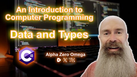 An Introduction to Computer Programming | Types and Data