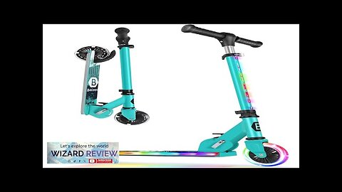 BELEEV V2 Scooters for Kids with Light-Up Wheels & Stem & Deck Review