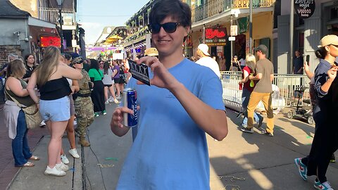 Bloodstained Men Take on Bourbon St NOLA