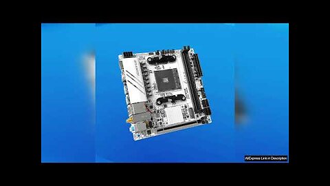 JGINYUE B550 AM4 mini ITX Motherboard supports AMD Ryzen 4000/5000 series EXPO Review