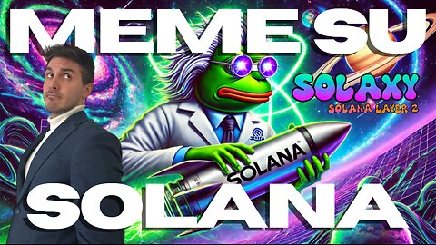 Solaxy - Nuova meme su Solana