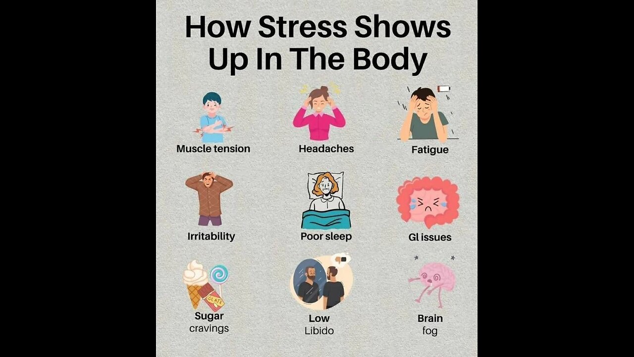 How stress shows up in the body