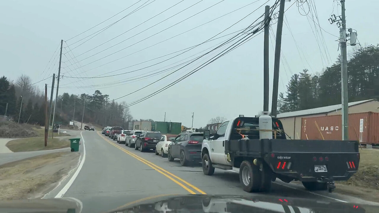 Lines 3 Miles Long For Propane In North Carolina As FEMA Closed All Of It's Disaster Relief Centers