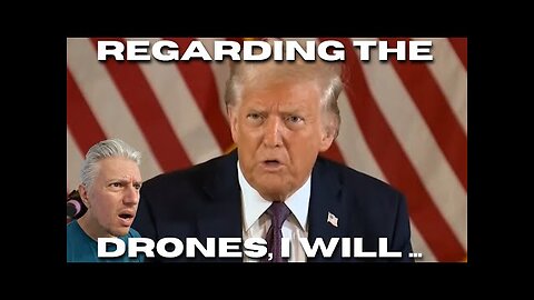 What Trump Just Said About The US Drone Situation Is Crazy !