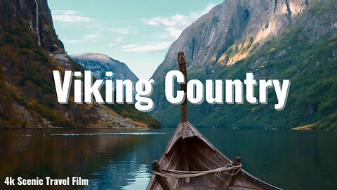 Viking Country in 4K - Enchanting Music in Scenic Relaxation Film