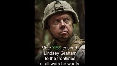 Listen to WARMONGERER RINO Lindsey Graham with Zelensky.