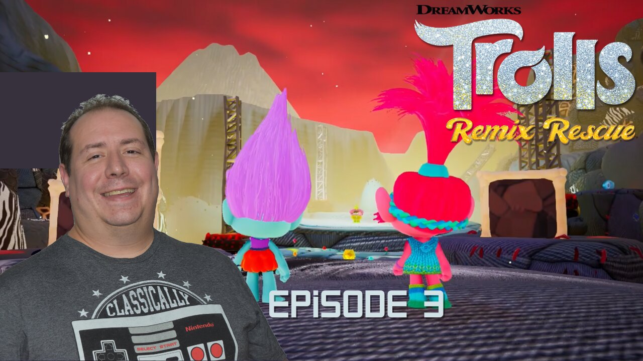 Gamer Dad plays Trolls Remix Rescue | game play | DreamWorks | episode 3