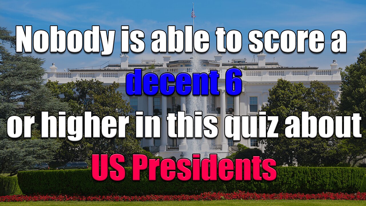 Quiz about US Presidents