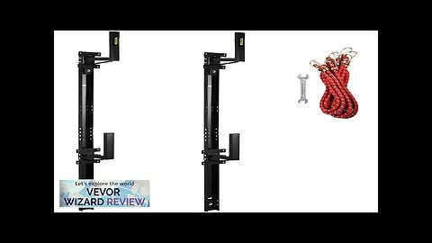 VEVOR Trailer Ladder Rack Fit for Enclosed Trailer Exterior Side Wall 2 Review