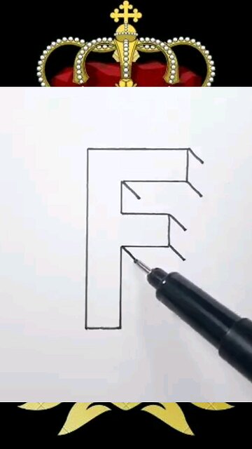 Como Dibujar Realismo letras 3D ✍️