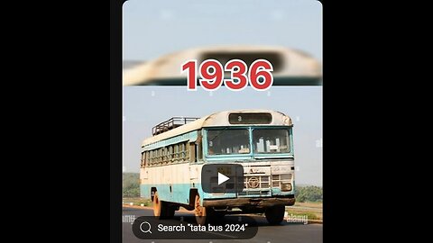 Evolution of TATA bus video history 1936-2024 #shortvideo #shorts #viralvideo