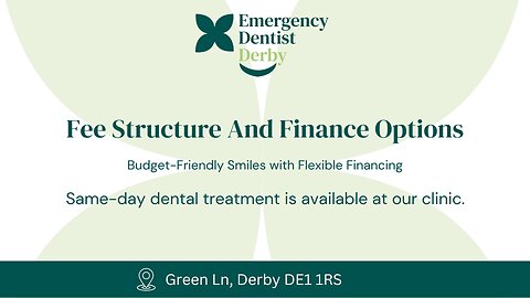 Affordable Dental Care with Flexible Finance Options in Derby