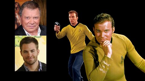 Animated Voice Comparison - Captain James T. Kirk (Star Trek)