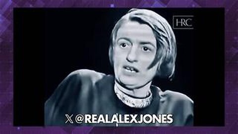 HISTORIC- Watch Ayn Rand Predict How Leftist Collectivism Would Be Threat To Western Civilization!