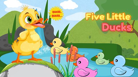 5 Little Ducks | Nursery rhymes & Kids songs | Baby songs