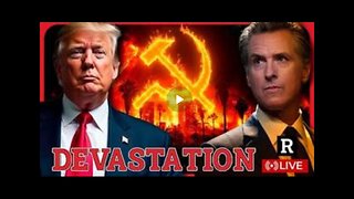 BREAKING! Trump Criticizes Communist California Democrats Over Wildfire Crisis – Redacted News.