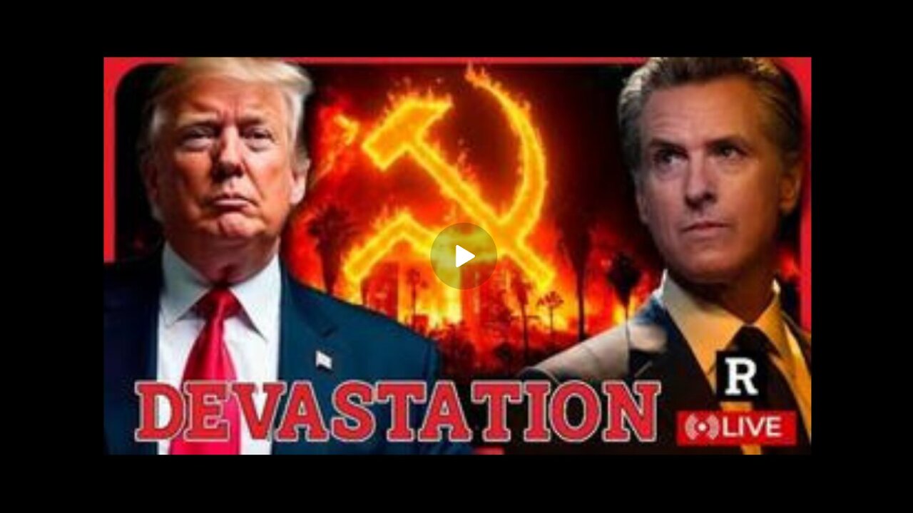 BREAKING! Trump Criticizes Communist California Democrats Over Wildfire Crisis – Redacted News.