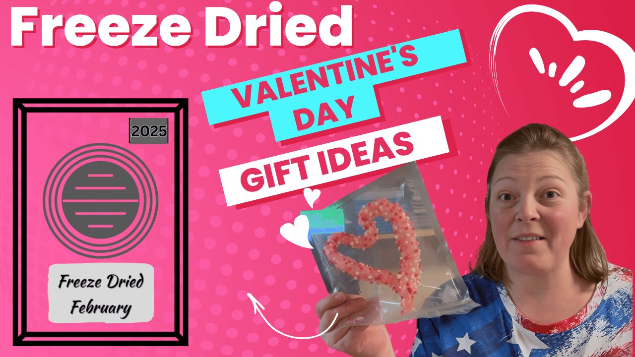 Valentine's Day Freeze-Dried Candy Creations | 4 Fun Experiments - #harvestrightcommunity