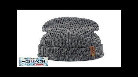 Knitted Hats for Men and Women Skullies Caps Warmer Bonnet Casual Cap Review