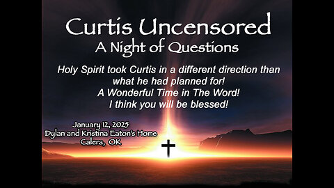 Curtis Uncensored Curtis Coker, The Eaton’s Home January 12, 2025