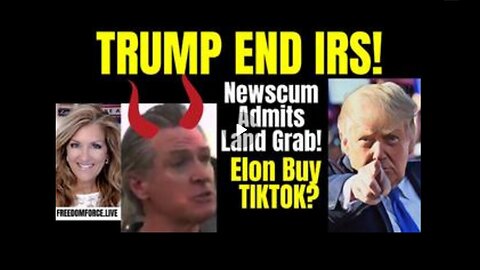 TRUMP TO END IRS! Newscum Admission - Jan 15