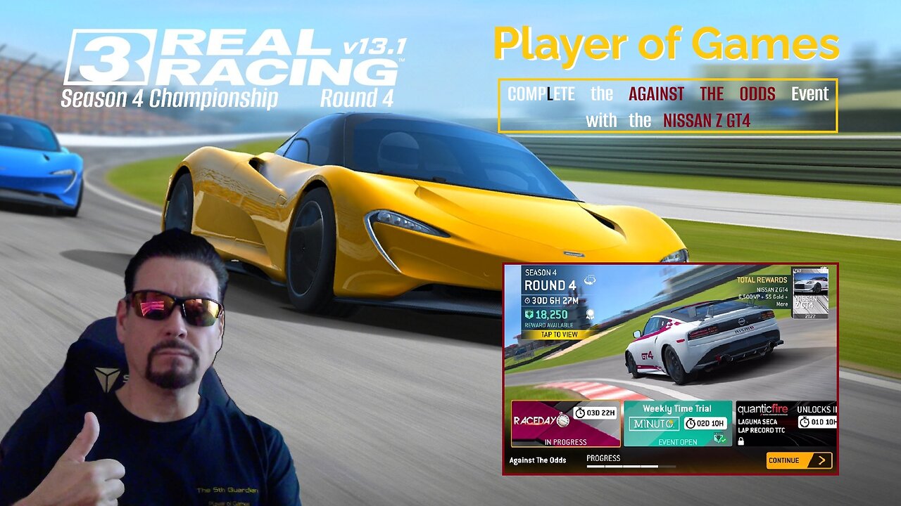 Player of Games: Real Racing 3 Update 13.1: COMPLETE AGAINST THE ODDS Event with the NISSAN Z GT4