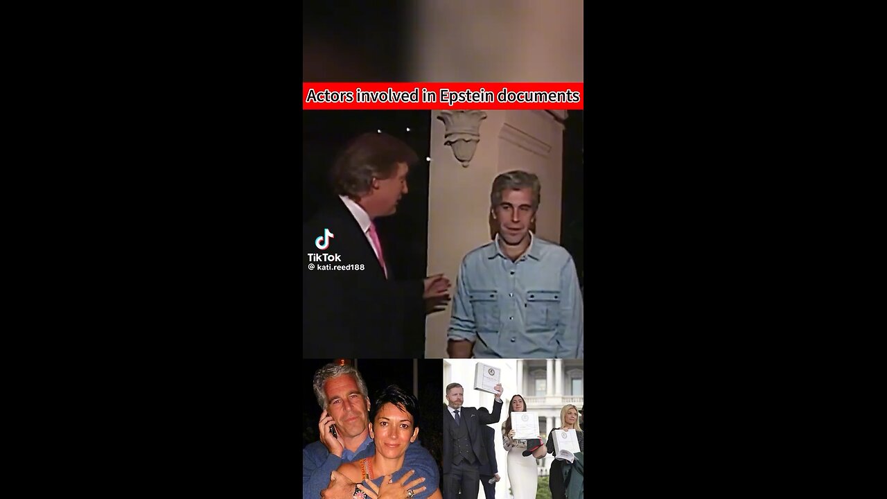 Just some of the actors on Epstein‘s list