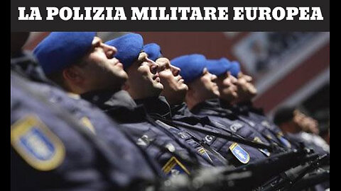 ESERCITO EUROPEO = EUROGENDFOR = CARABINIERI