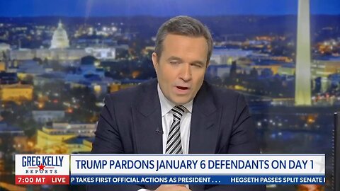 'It's happening': Greg Kelly reacts to Trump's pardon of J6 defendants