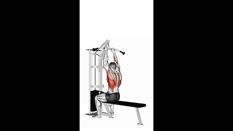 Close Grip Lat-Pulldown Exercise.