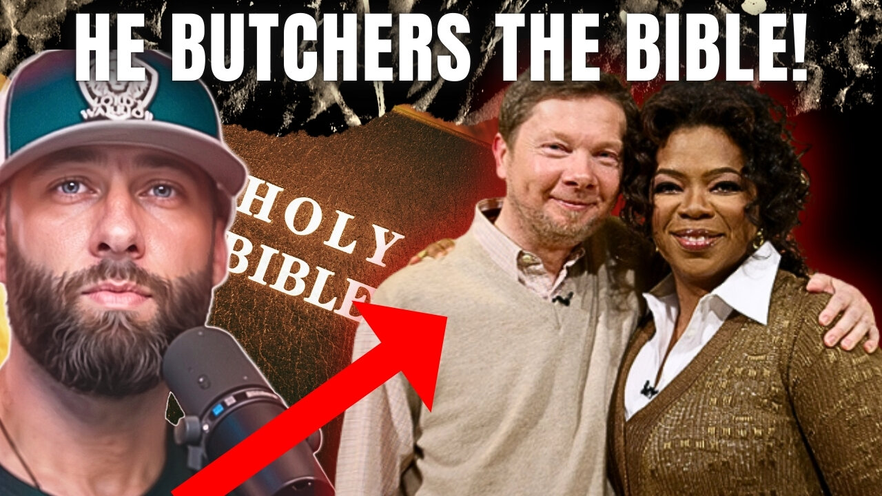 Oprah's Guru, Eckhart Tolle BUTCHERS These Bible Verses! #gurugraveyard