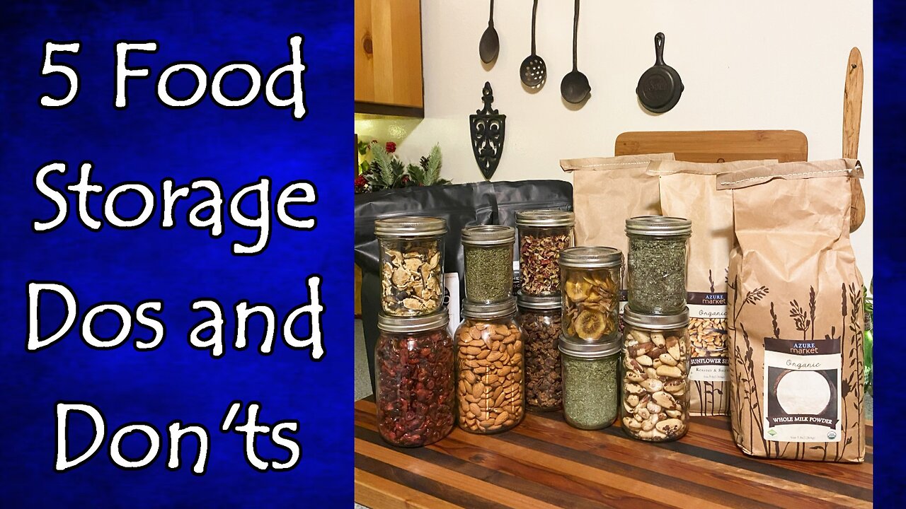 5 Food Storage Dos and Don'ts