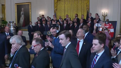 President Trump Hosts the 2024 Stanley Cup Champions the Florida Panthers