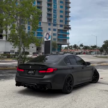 Matte black M5 F90 #car #supercar #superior #machine #mcompetition #msport #engine #powerful #matte