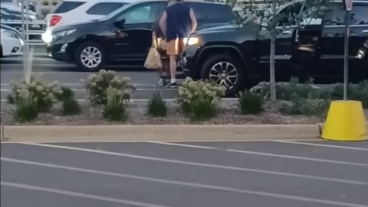 Argument in Grocery Store Parking Lot