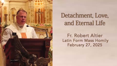 Detachment, Love, and Eternal Life