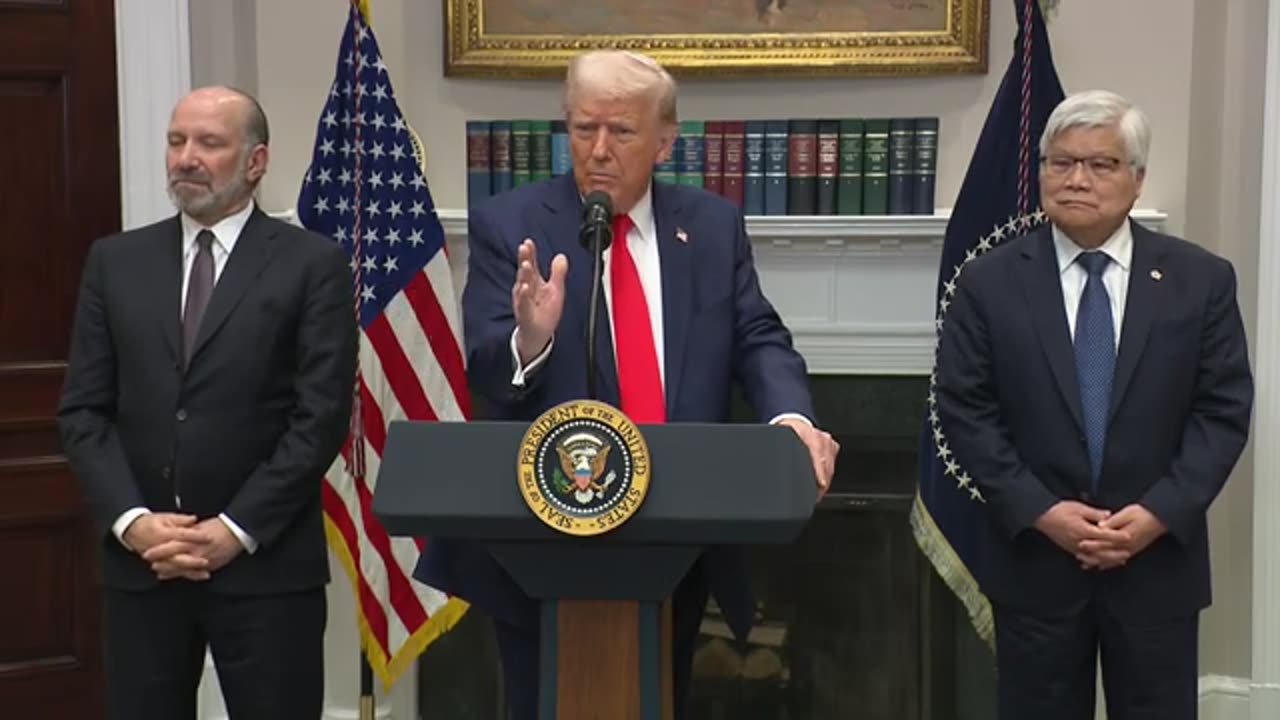 President Trump Makes an Investment Announcement