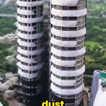 32-Story Tower Blown to Dust in Seconds!