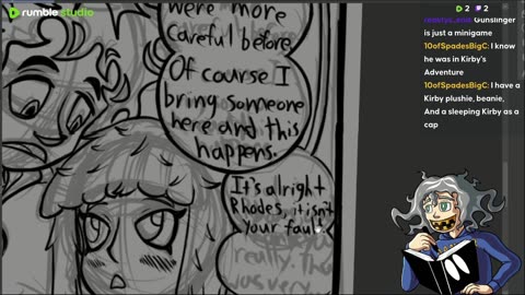 121st Stream - OC Comic and art -Warmups, completion, and maybe something else.